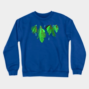 Boho Foliage Crewneck Sweatshirt